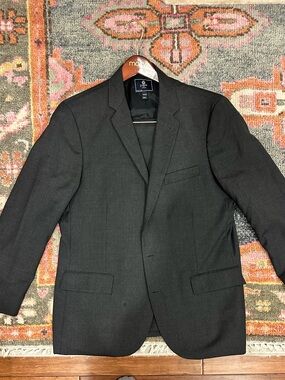J. Crew Men's Charcoal Gray Classic Blazer and Pant Set